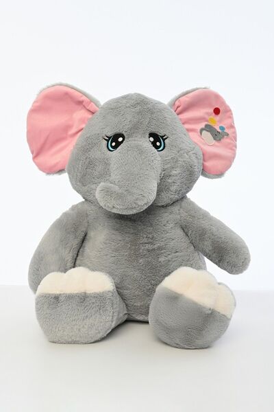 urfakent bilişim ve medya danışmanlık 70 CM BÜYÜK KULAKLI FİL PELUŞ UYKU ARKA...