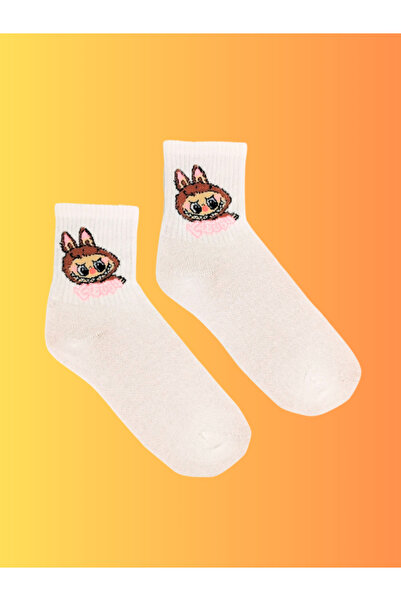 Shuttle Park Special Series Happy Colorful Labubu Patterned Socks Fun Comfortable Stylish Design Style College Socks