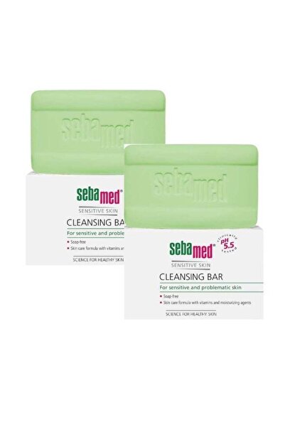 Sebamed Sensitive Skin Cleansing Bar Pack of 2 (100g each) - Hypoallergenic