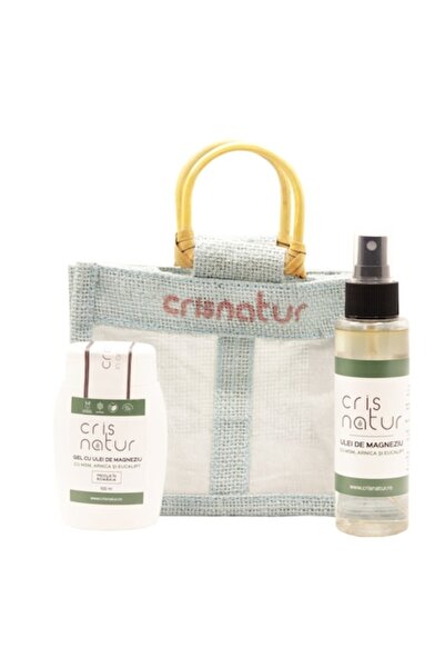 Cris Natur Magnesium Gel and Oil Pack with MSM, Arnica and Eucalyptus 200 ml