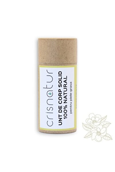 Cris Natur Solid body butter for oily skin with jasmine oil - 100% , handmade, 60g