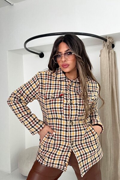 Sohotique By P Πουκάμισο με μοτίβο λούτσου Μπουφάν Μαύρο-Εκρού