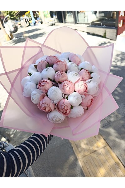 Merveparti 30 lu Şakayık Hediyelik buket İsteme sevgiliye eşe anneye öğretmene