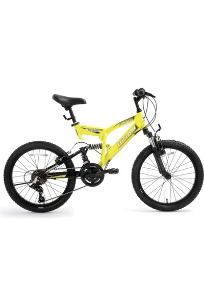 Bisan jumper 20 jant sarı 18 vites çocuk bisikleti BLC
