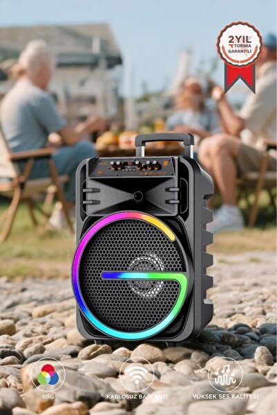 Torima Bluetooth Hoparlör Rgb Işıklı Çift Mikrofonlu 19W Kablosuz Speaker KTS...