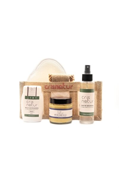 Cris Natur Gel și ulei de magneziu cu MSM, Arnică și Eucalipt + Unt de corp 1...