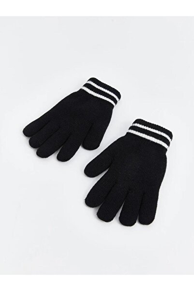 LC Waikiki Line Embroidered Girl's Gloves (W5)