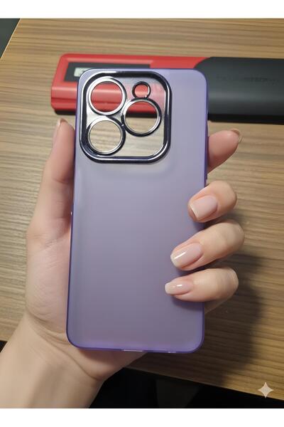 Hatreds Tecno Spark 20 Pro Uyumlu Mat Şeffaf Silikon Kılıf – Kamera Korumalı,...