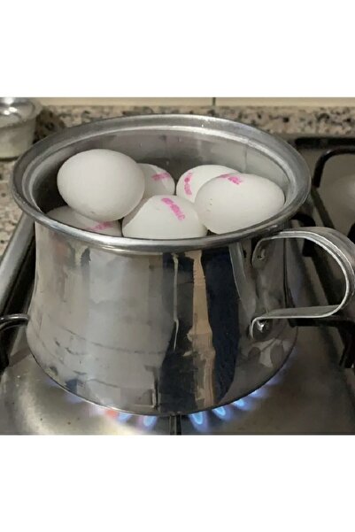 ENASHOP Elçe Yumurta haşlama kazanı alüminyum mini boy çap 13cm yükseklik 9,5cm