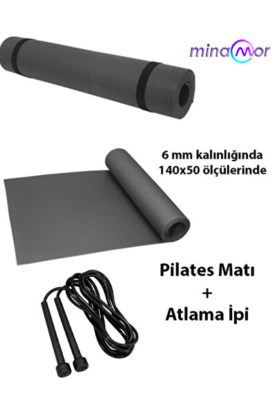 Genel Markalar 6 mm Siyah Pilates Minderi - Atlama İpi