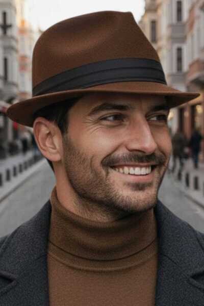 Mood Agenda Men's Premium Luxury Cashmere Jackson Fedora Hat