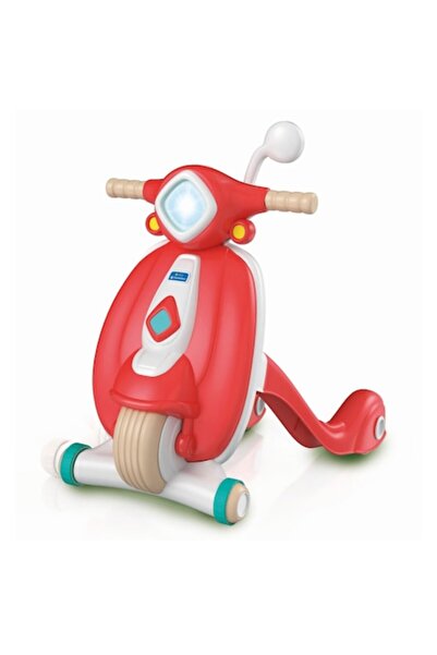 CLEMENTONI Premergător Baby Vintage - Primul meu trotinet, roșu