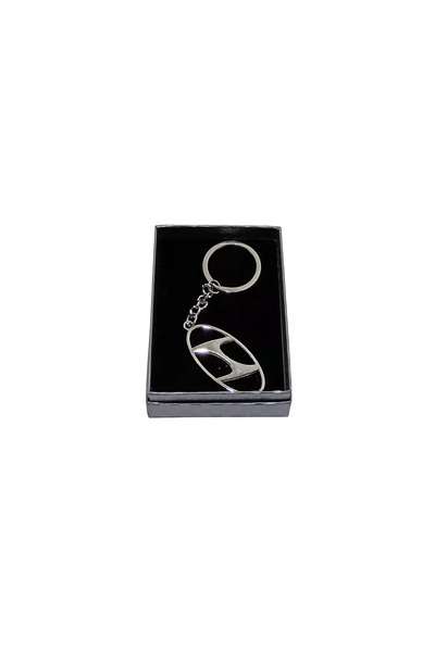 Hyundai keychain, metal chain, in gift box, Magrot 20326