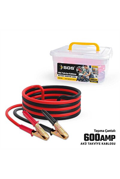 SGS AKÜ TAKVİYE KABLOSU 600 AMPER 2.3 METRE