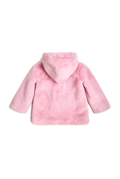 Guess Hooded Kız Çocuk Kürk