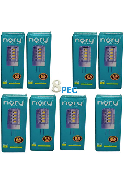 nory 7W LED light bulb, 8 pieces