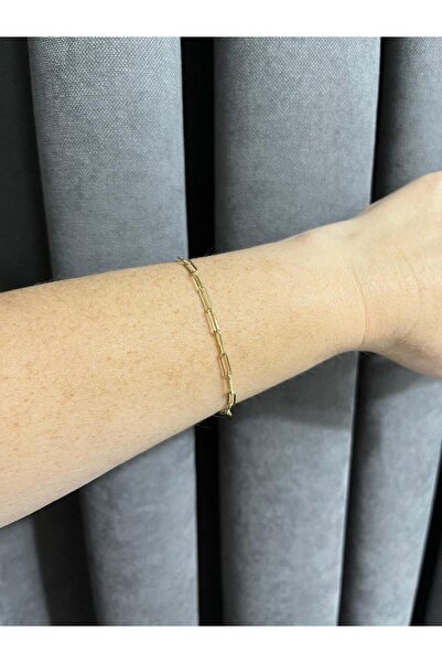 DENİZ ERKUL JEWELRY Women's Gold Steel Bracelet |   Non-Tarnishing, Water Res...