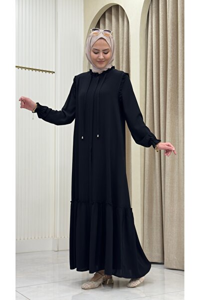 ESRANUR TESETTÜR MEDİNE İPEĞİ FIRFIRLI FERACE