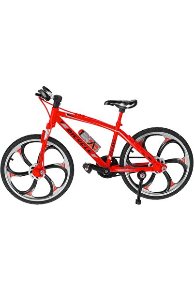 Mıncır Shop 1:10 Maxx Wheels Cast Model Dağ Bisikleti - Kırmızı