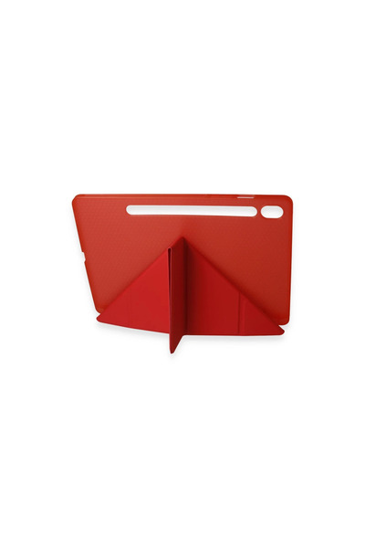 Mepura Newface Samsung Galaxy Tab A9 Case Mars Tablet Case with Pen Holder - Red