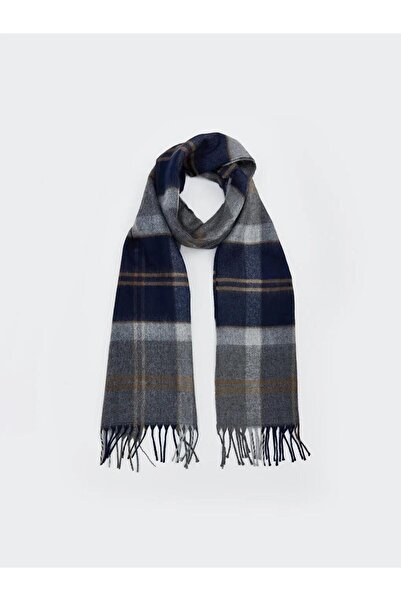 LC Waikiki Plaid Patterned Men's Scarf (W5)