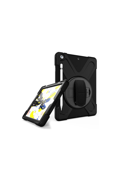 Mepura Newface iPad Air 13 (2024) Case Amazing Tablet Cover - Black