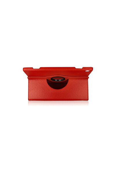 CT STONES لينوفو M10 X505F حافظة 360 درجة - حافظة جلدية للتابلت - احمر