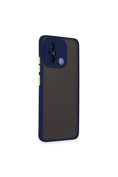 Mepura Xiaomi Redmi 12C Case Montreal Silicone Cover - Navy Blue
