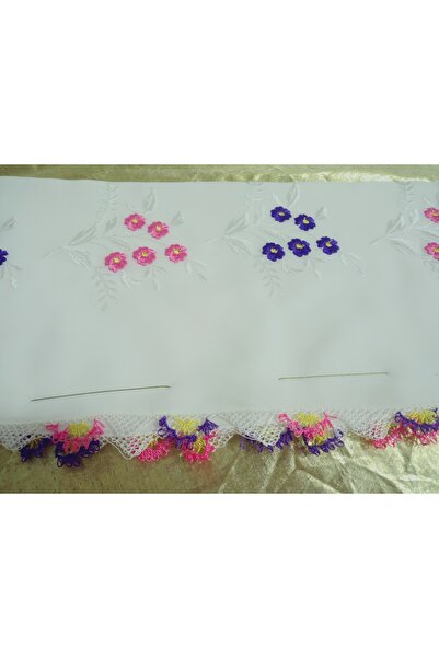 hoaryage Handmade Embroidery Embroidered Needle Embroidered Prayer Cover Dowry Holder Mevlit Hijab Crepe Fabric 145X75 cm