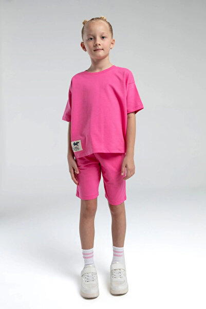 Rolypoly Mother daughter bermuda set - light fuchsia