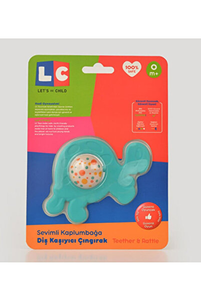 LC 30862-lc kanz cute turtle teething rattle