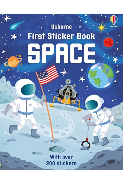 Usborne Publishing Ltd أول مساحة لكتاب الملصقات