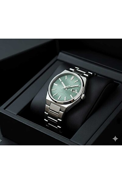 Qulothes Takvimli Special Spor Klasik Çelik Kordon Erkek Kol Saati