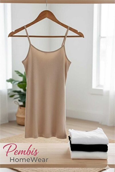 PEMBİŞ HOMEWEAR Women's Trophy Cotton 4-Pack Tank Top