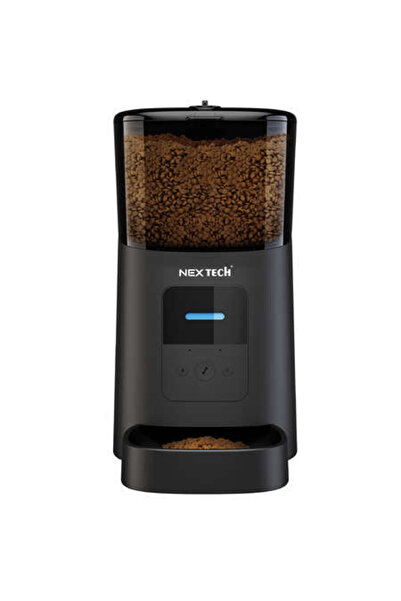 NEX Hrănitor automat pentru animale TECH (câini și pisici) - WiFi, înregistrare vocală, programabil prin aplicație, alimentare dublă, 6L