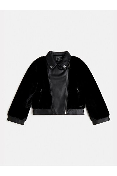 Guess Ls Pu Leather Kız Çocuk Kürk