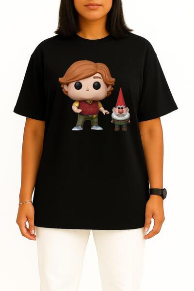 Bahriyeli Collection Oversized Aaarrrgghh Bular Funko Chest Design Unisex T-Shirt