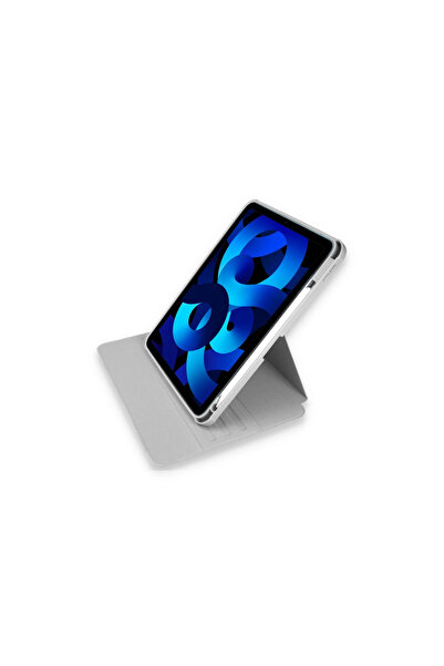 Mepura iPad 10.2 (7Th Generation) Case Ling 360 Tablet Case with Pen Holder - Gray