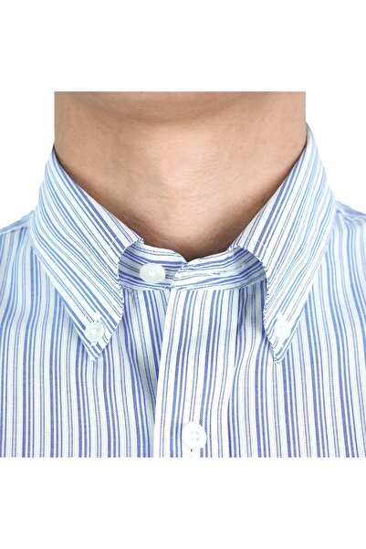 Giordano Men's Wrinkle-Free Long Sleeve Cotton Oxford Shirt