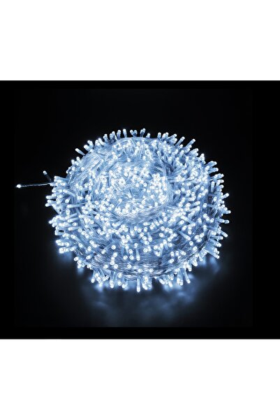 OEM Ghirlandă luminoasă de Crăciun 100 LED-uri, 6 m interior-exterior - alb rece