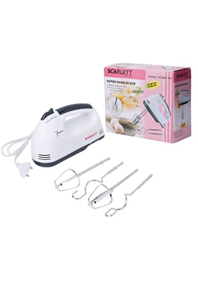 Generic خلاط يدوي كهربائي فائق السرعة بـ 7 سرعات لخلط البيض والكعك والكريمة ف...