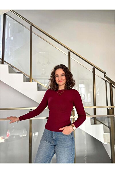 Sude Kızanlıklı Original Brand Finger-Through Soft Touch Blouse