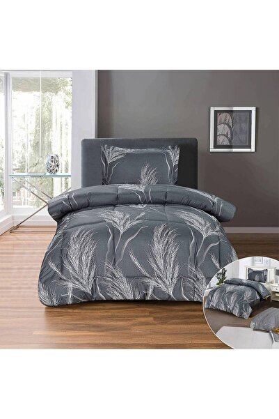 NİCE Summer Floral Duvet Set White/Brown 4 pcs 220×230 cm