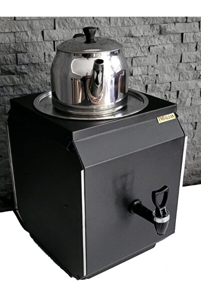 EMSALSAN Electric Black Samovar 5Lt Tea Maker