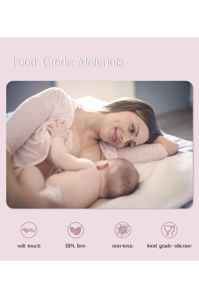 OEMN Electric breast pump, with Massage Function, 4 modes with 12 intensity levels