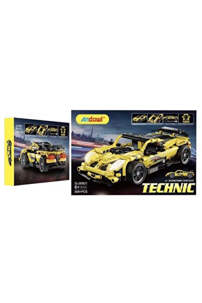 Blusmart KOENICSEGG Technic racing car construction set, 509 pieces, 6+