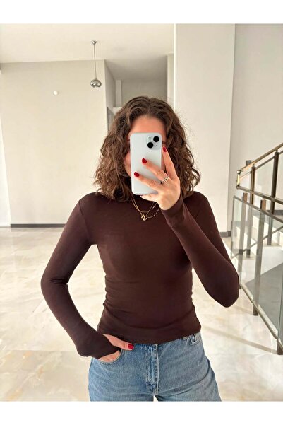 Sude Kızanlıklı Original Brand Finger-Through Soft Touch Blouse