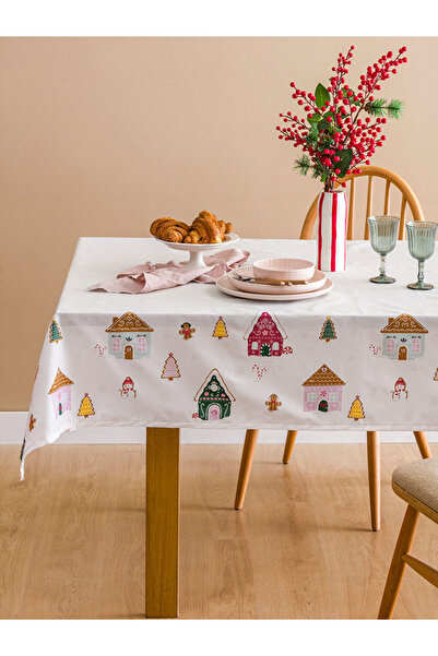 LC Waikiki Esvab • Modern & Distinctive Christmas Themed Printed Tablecloth