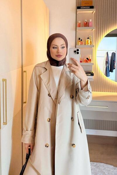 Şulemoda Giyim Dragos Trençkot Bej