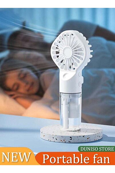 Generic DUNISO Mini Handheld Fan With USB Charging, 4 Speed Adjustable Portable Hydration Gift, Household P